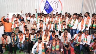 Photo of मसनतपुर येथील शेकडो युवकांचा भाजपा मध्ये जाहीर प्रवेश