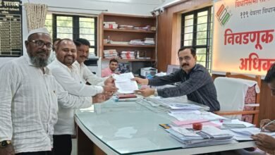 Photo of 119 येवला – लासलगाव विधानसभा मतदारसंघामधून श्री. डॉ. शेरूभाई मोमीन यांचा उमेदवारी अर्ज दाखल