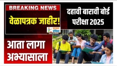 Photo of दहावी बारावी परीक्षा वेळा पत्रक जाहीर! पहा तारीख आणि वेळ 10th and 12th exam