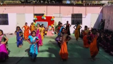 Photo of ज्ञानदीप इंग्लिश स्कूल मध्ये सावित्रीबाई फुले जयंती साजरी
