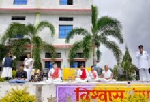 Photo of ग्रीन ग्लोब इंग्लिश स्कूल,विद्या मंदिर येथे  आंतरराष्ट्रीय योग दिन साजरा